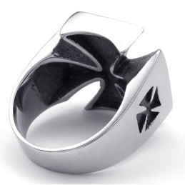 Racionálna Konštrukcia Jemné Farby Vynikajúci Titánový Prsteň