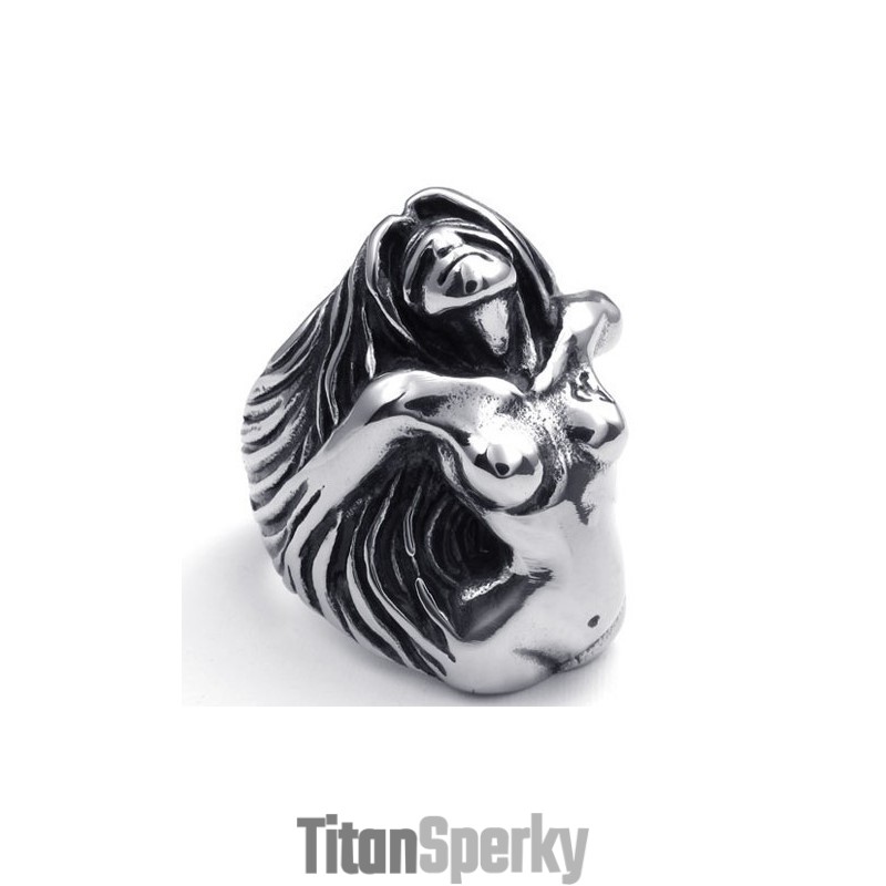 Atraktívny Dizajn, Jemné Farby, Vysoko Kvalitný Titánový Prsteň