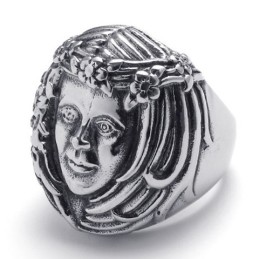 Najnovšia Technológia Farebný Lesk Vynikajúci Titánový Prsteň