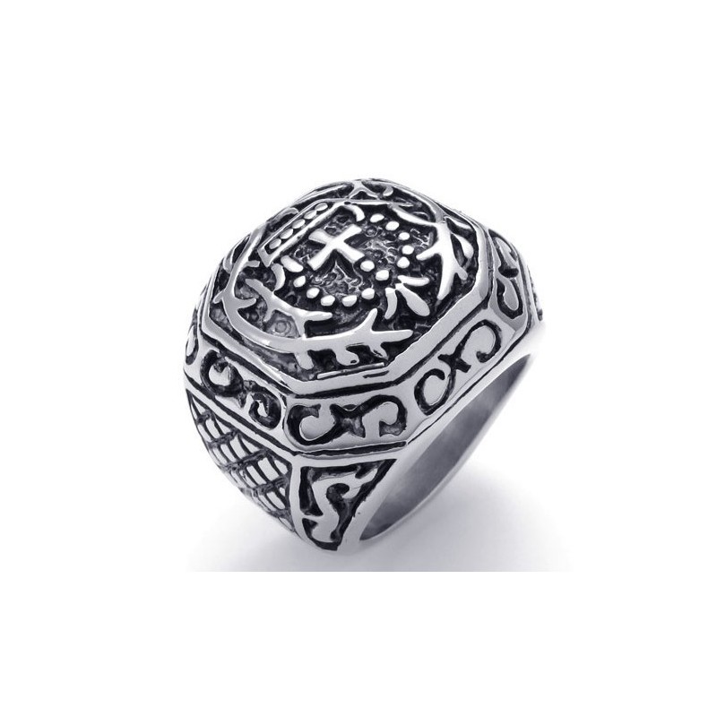 Zručná Výroba Farba Brilantnosť Vysokokvalitný Titánový Prsteň