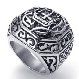 Zručná Výroba Farba Brilantnosť Vysokokvalitný Titánový Prsteň