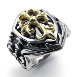 Módne Vzory Farba Brilantnosť Titánový Prsteň Najvyššej Kvality