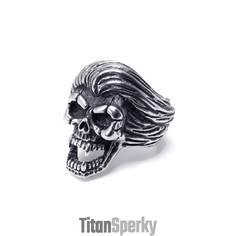 Zručná Výroba Jemné Farby Odolný Titánový Prsteň