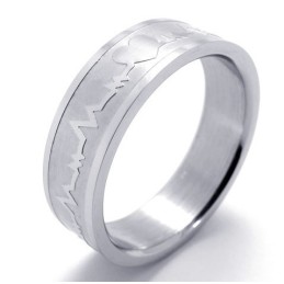 Profesionálny Dizajn, Farba, Brilantnosť, Kráľ Kvalitného Titánového Prsteňa