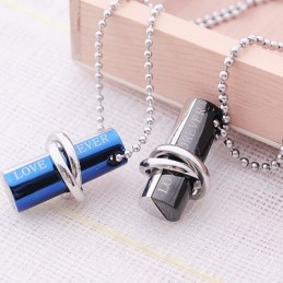 Titánový Náhrdelník S Príveskom Love Forever Sweetheart Embrace