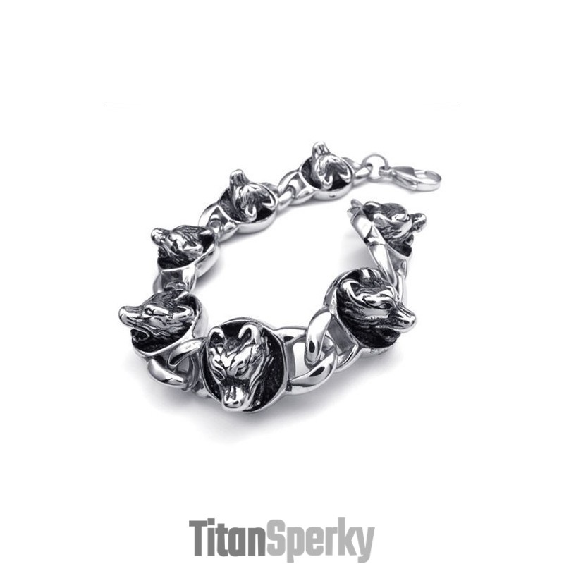 Luxusný Dizajn, Farba, Brilantnosť, Špičková Kvalita, Titánový Náramok