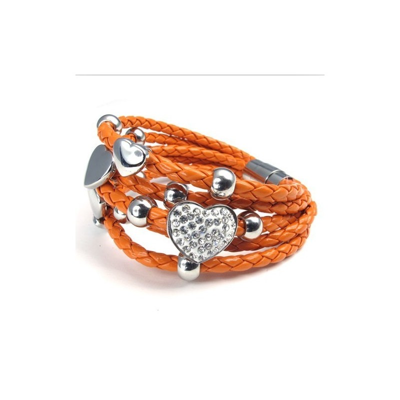 Krásny Dizajn, Krásne Farby, Spoľahlivý A Kvalitný Náramok Z Nehrdzavejúcej Kože