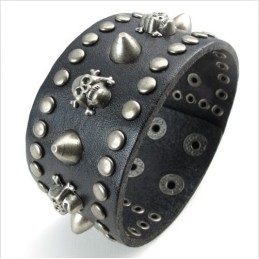 Sofistikovaná Technológia Jemné Farby Vynikajúca Kvalita Titánový Kožený Náramok