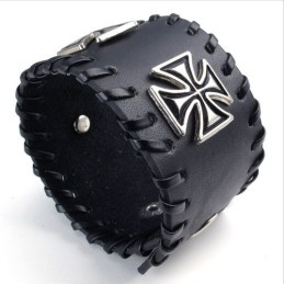 Zručná Výroba Jemné Farby Spoľahlivý Kvalitný Titánový Kožený Náramok