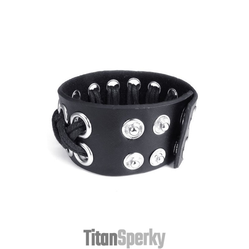 Zručná Výroba Jemné Farby Spoľahlivý Kvalitný Titánový Kožený Náramok