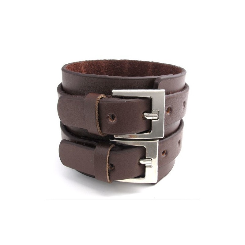 Zručná Výroba Jemné Farby Spoľahlivý Kvalitný Titánový Kožený Náramok