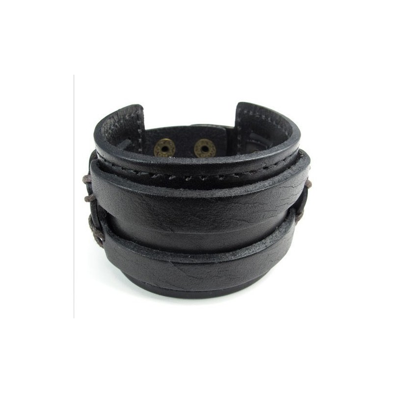 Zručná Výroba Jemné Farby Spoľahlivý Kvalitný Titánový Kožený Náramok