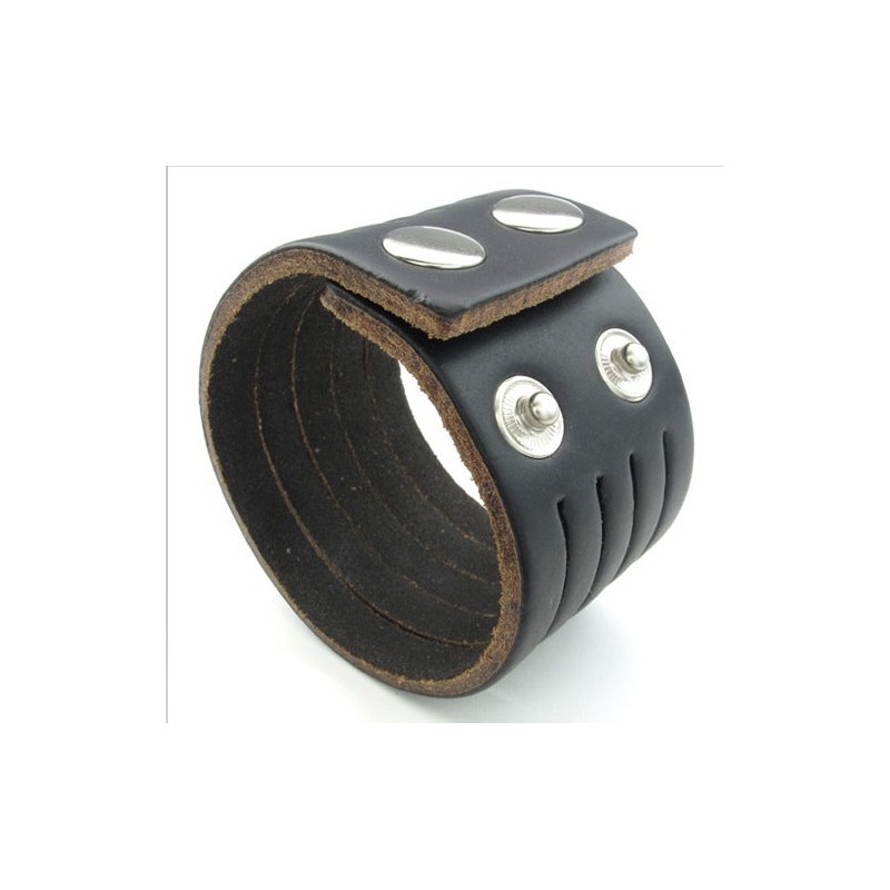 Zručná Výroba Jemné Farby Spoľahlivý Kvalitný Titánový Kožený Náramok