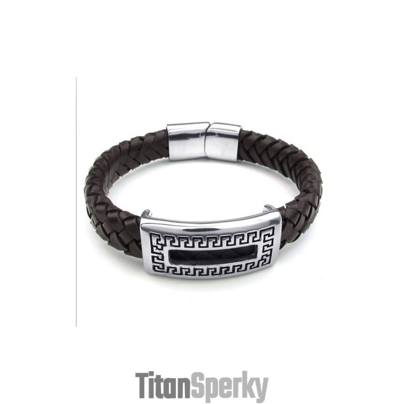 Šikovný Dizajn, Jemné Farby, Spoľahlivý A Kvalitný Titánový Kožený Náramok