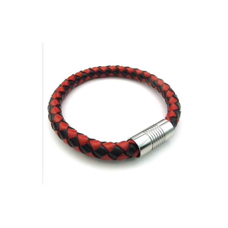 Šikovný Dizajn, Jemné Farby, Vynikajúca Kvalita, Titánový Kožený Náramok