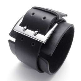 Zručná Výroba Jemné Farby Spoľahlivý Kvalitný Titánový Kožený Náramok