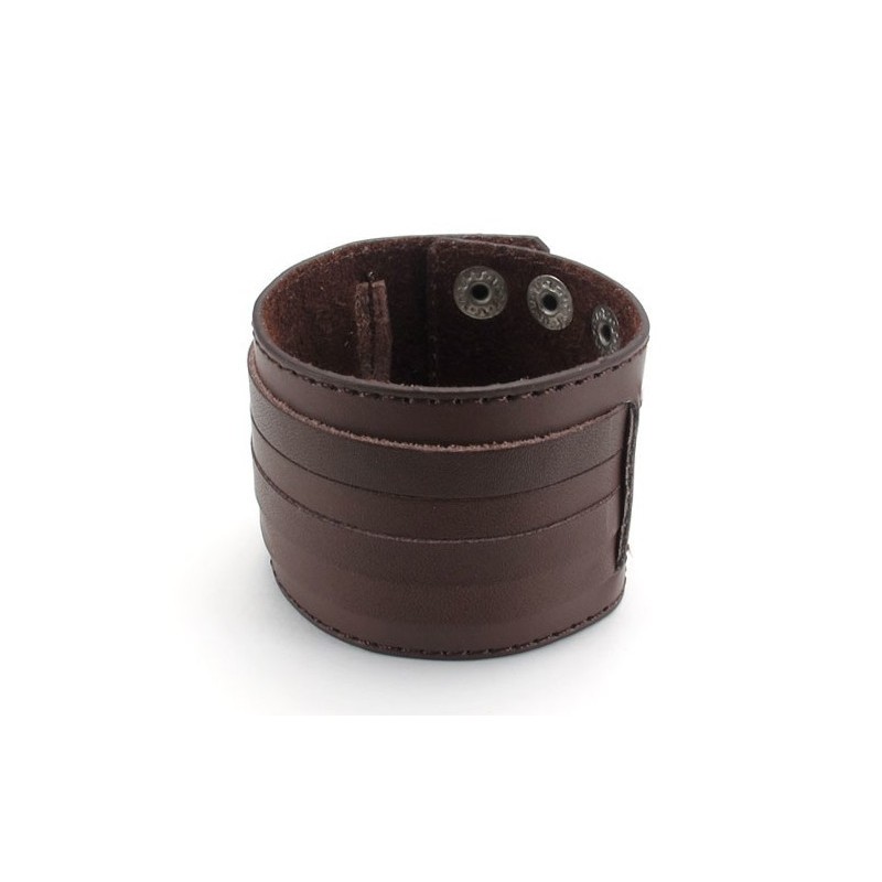 Zručná Výroba Jemné Farby Spoľahlivý Kvalitný Titánový Kožený Náramok