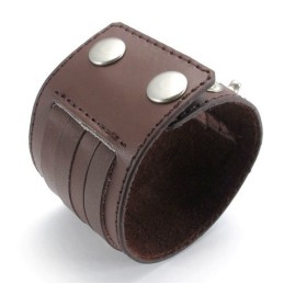 Zručná Výroba Jemné Farby Spoľahlivý Kvalitný Titánový Kožený Náramok