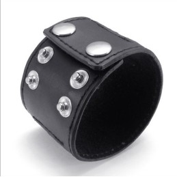 Zručná Výroba Jemné Farby Spoľahlivý Kvalitný Titánový Kožený Náramok