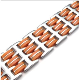 Zručná Výroba Farebného Titánového Náramku Vynikajúcej Kvality