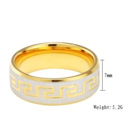 Prsteň Z Čierneho Titánu Najvyššej Kvality