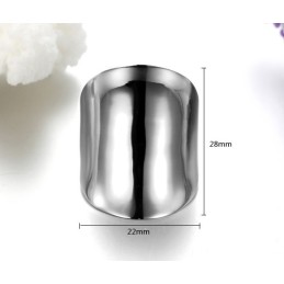 Vynikajúci Kvalitný Jednoduchý Titánový Prsteň Exaggerate