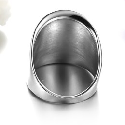 Vynikajúci Kvalitný Jednoduchý Titánový Prsteň Exaggerate