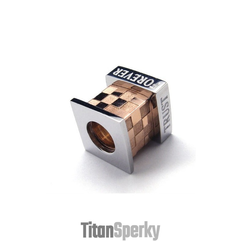Titánový Náhrdelník S Príveskom Fashion Love Forever (Zlatý) Titánový Náhrdelník S Príveskom Fashion Love Forever (Zlatý)