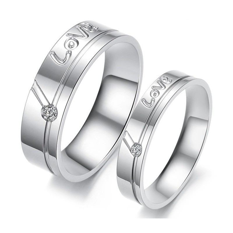 Svetoznámy Vrstvený Titánový Prsteň Pre Milovníkov S Kamienkami