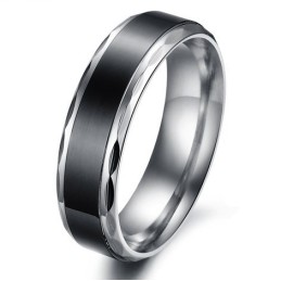 Svetoznámy Retro Titánový Prsteň Pre Milovníkov