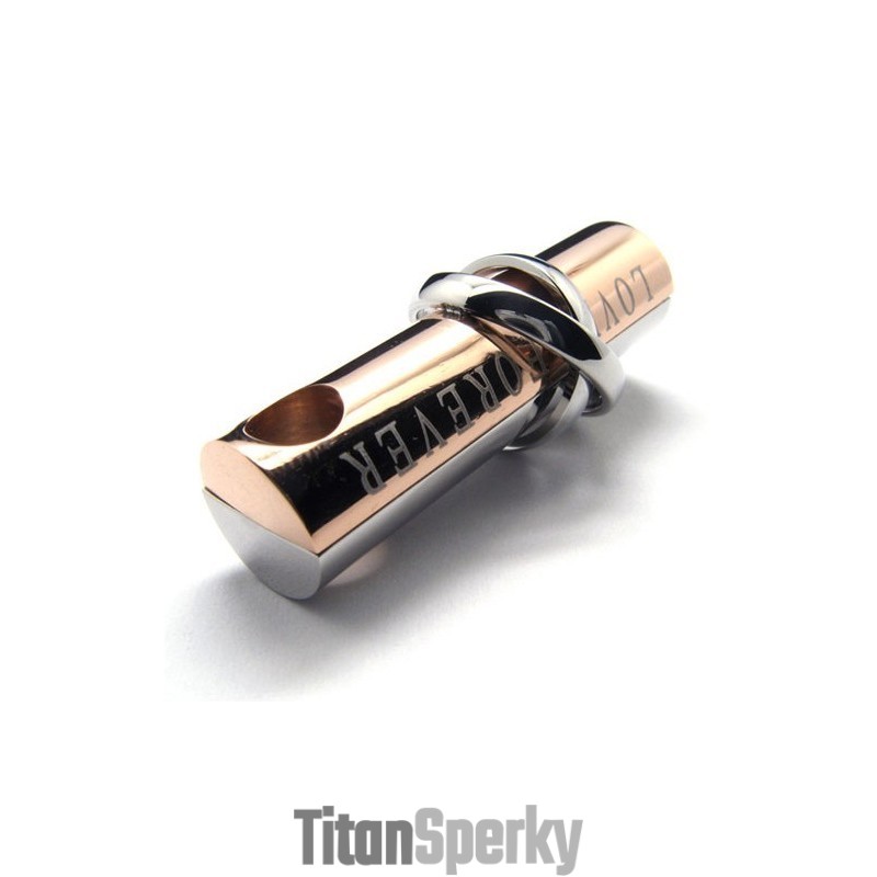 Titánový Náhrdelník S Príveskom Fashion Love Forever (Kávovo Zlatý) Titánový Náhrdelník S Príveskom Fashion Love Forever (Kávovo Zlatý)