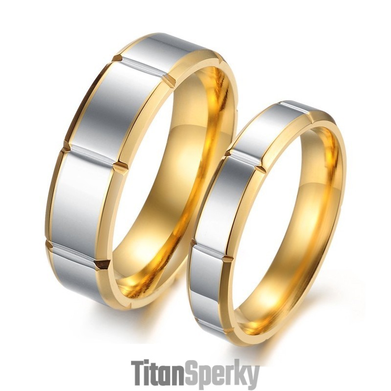Stabilný Kvalitný Módny Titánový Prsteň Pre Milovníkov