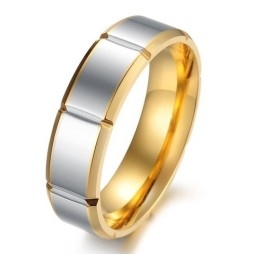 Stabilný Kvalitný Módny Titánový Prsteň Pre Milovníkov