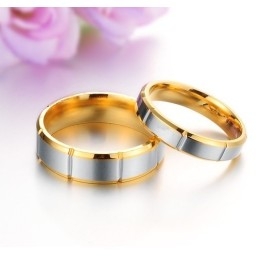 Stabilný Kvalitný Módny Titánový Prsteň Pre Milovníkov