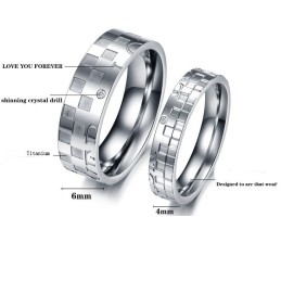 Dobre Sa Predáva Po Celom Svete Puzzle Titánový Prsteň Pre Milovníkov