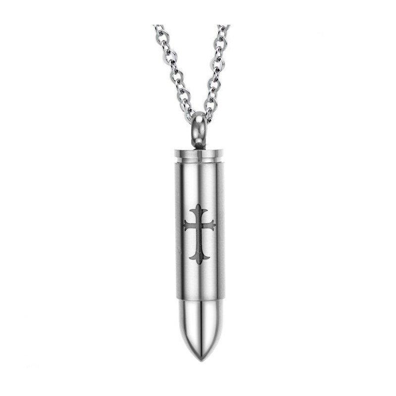 Známy Pre Svoj Kvalitný Titánový Náhrdelník V Tvare Guľky S Krížom