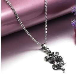 Vysokokvalitný Titánový Náhrdelník S Krížom Pre Mužov