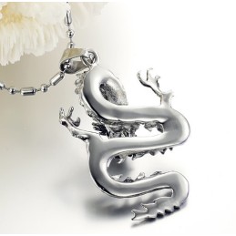 Vysokokvalitný Mužský Titánový Náhrdelník Kirin