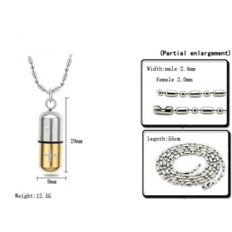 Vysokokvalitný Titánový Náhrdelník S Krížom