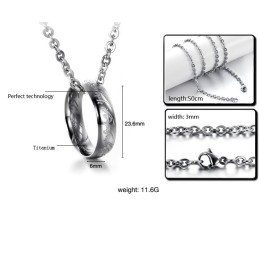 Titánový Náhrdelník Vynikajúcej Kvality