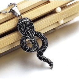 Náhrdelník Z Kobralového Titánu Vynikajúcej Kvality