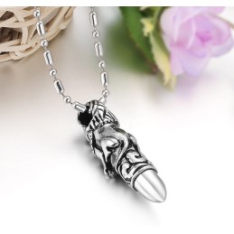 Kráľ Kvantity, Mužský Titánový Náhrdelník Kirin