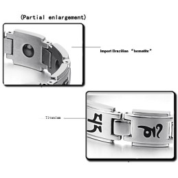 Odolný Titánový Náramok Pre Milovníkov