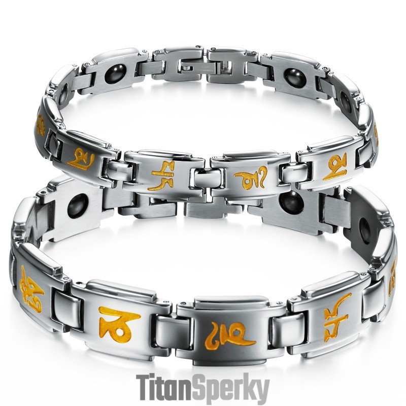 Vynikajúci Kvalitný Titánový Náramok Pre Milovníkov Zdravia