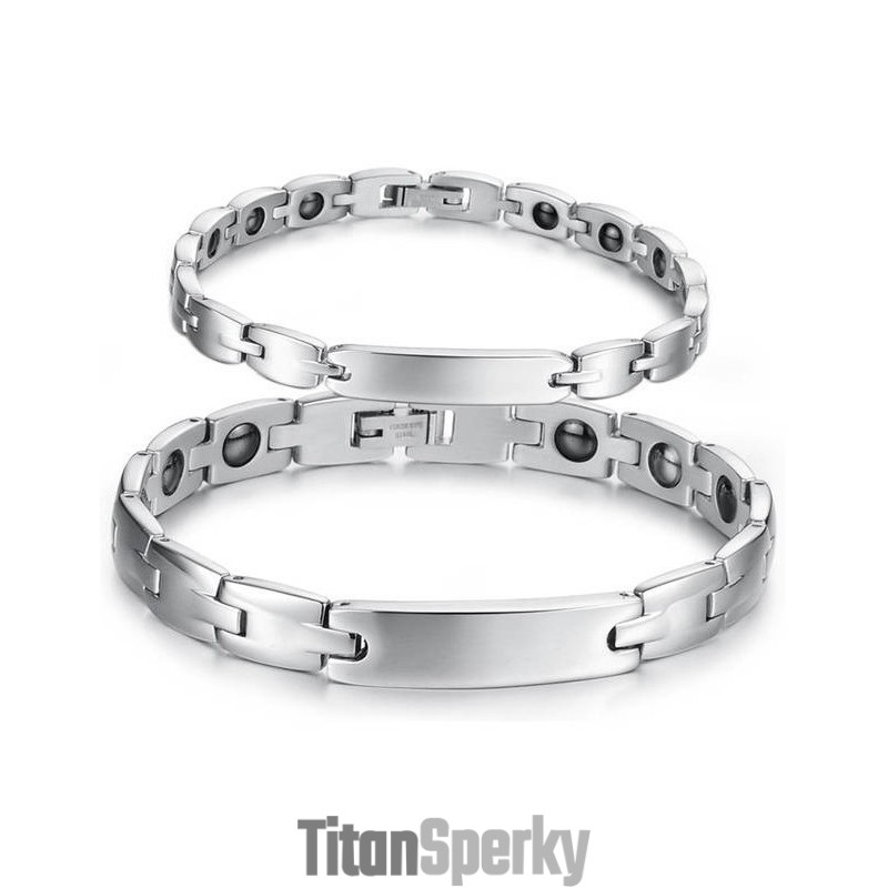 Dobre Sa Predáva Po Celom Svete Zdravotný Titánový Magnetický Náramok Pre Milovníkov