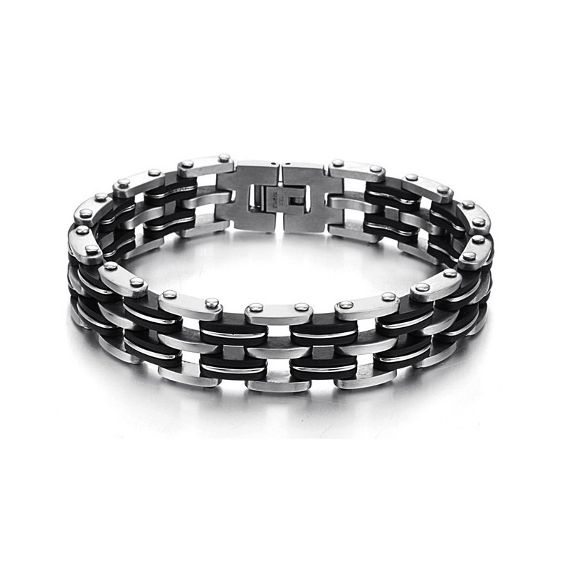 Pánsky Titánový Silikónový Náramok So Zaručenou Kvalitou A Množstvom