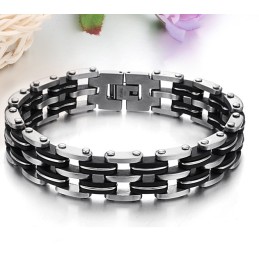 Pánsky Titánový Silikónový Náramok So Zaručenou Kvalitou A Množstvom
