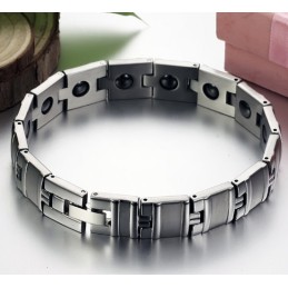 Pánsky Náramok S Titánovým Magnetom Stabilnej Kvality Proti Únave