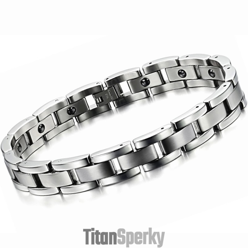 Široký Výber Mužského Zdravia Titánový Magnetický Náramok Široký Výber Mužského Zdravia Titánový Magnetický Náramok