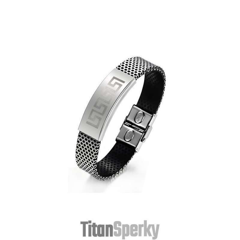 Odolný Pánsky Titánový Náramok Great Wall